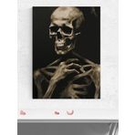 Postermanya Memento Mori, Anımsa Ölümü İskeletor Dijital Sanat Sanatsal Poster - Afiş - Dekorasyon