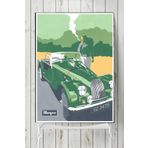 Postermanya Morgan Vintage Araba 70x100 cm Poster