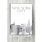 Postermanya New York Manzara 40x60 cm Poster
