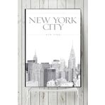 Postermanya New York Manzara 90x130 cm Poster