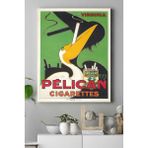 Postermanya Pelican Cigaret Vintage 40x60 cm Poster