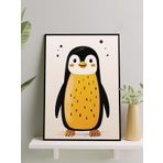 Postermanya Penguenin Hayali Bebek Odası Poster, Afiş, Kreş Çocuk Odası Dekorasyon, Yenidoğan Hediye