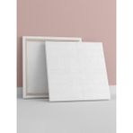 Postermanya Profesyonel Kare Tuval, 30X30 Cm, 2’li Paket Boş Kanvas Tablo