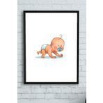 Postermanya (pster10193) Küçük Bebek Çocuk Odası Çerçeveli Tablo 3 (50x70cm)