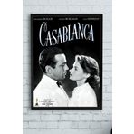 Postermanya (pster10413) Casablanca Film Afişi Çerçeveli Tablo 5 (30 X 40cm)