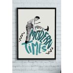 Postermanya (pster10511) Modern Times Film Afişi Çerçeveli Tablo 2 (40x50cm)