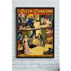 Postermanya (pster10542) The Queen Of Chinatown Vintage Çerçeveli Tablo (30 X 40cm)
