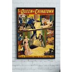 Postermanya (pster10543) The Queen Of Chinatown Vintage Çerçeveli Tablo (21x30cm)