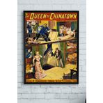 Postermanya (pster10544) The Queen Of Chinatown Vintage Çerçeveli Tablo (40x50cm)