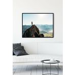 Postermanya (pster10804) Dağ Doğa Manzara Çerçeveli Tablo 5 (30 X 40cm)
