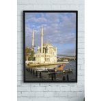 Postermanya (pster12903) Ortaköy Camii Çerçeveli Tablo (40x50cm)