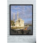Postermanya (pster12904) Ortaköy Camii Çerçeveli Tablo (50x70cm)