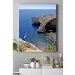 Postermanya (pster14943) Akdeniz Manzara Kanvas Tablo 30 x 40