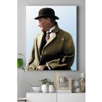 Postermanya (pster15026) Mustafa Kemal Atatürk Kanvas Tablo 4 40 x 60