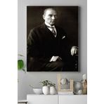 Postermanya (pster15047) Mustafa Kemal Atatürk Kanvas Tablo 30 x 40