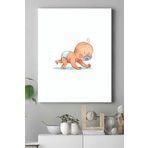 Postermanya (pster15306) Küçük Bebek Çocuk Odası Kanvas Tablo 3 40 x 60