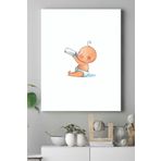 Postermanya (pster15310) Küçük Bebek Çocuk Odası Kanvas Tablo 4 50 x 70