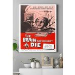 Postermanya (pster15415) Brain That Wouldnt Die Bilimsel Kanvas Tablo 30 x 40