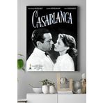 Postermanya (pster15513) Casablanca Film Afişi Kanvas Tablo 5 40 x 60