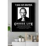 Postermanya (pster15596) Choose Life Girişimcilik Kanvas Tablo 40 x 60