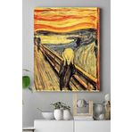 Postermanya (pster15600) Edvard Munch - Çığlık Sanatsal Kanvas Tablo 40 x 60