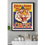 Postermanya (pster15605) Circus Vintage Kanvas Tablo 40 x 60