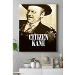 Postermanya (pster15616) Kahverengi Citizen Kane Film Afişi Kanvas Tablo 3 50 x 70