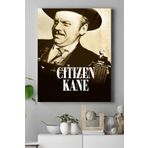 Postermanya (pster15617) Kahverengi Citizen Kane Film Afişi Kanvas Tablo 3 21 x 30