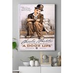 Postermanya (pster15868) A Dogs Life Hayvan Kanvas Tablo Film Afişi 30 x 40
