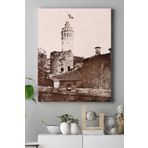 Postermanya (pster15940) Eski Manzara Nostaljik Kanvas Tablo 40 x 60