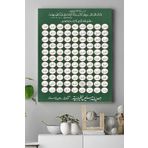 Postermanya (pster15963) Esmaül Hüsna Kanvas Tablo 50 x 70