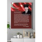 Postermanya (pster16070) Gençliğe Hitabe Kanvas Tablo 40 x 60