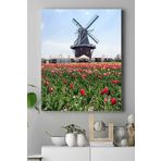Postermanya (pster16225) Hollanda Manzara Kanvas Tablo 2 30 x 40