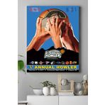 Postermanya (pster16242) Howler Basketbol Kanvas Tablo 30 x 40