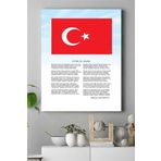 Postermanya (pster16322) Istiklal Marşı Kanvas Tablo 2 40 x 60