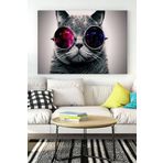 Postermanya (pster16492) Kedi Eğlenceli Mizahi Kanvas Tablo 30 x 40