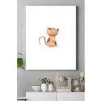 Postermanya (pster16546) Kedi Çocuk Odası Kanvas Tablo 4 50 x 70