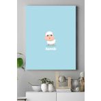 Postermanya (pster16750) Küçük Kuzu Çocuk Odası Kanvas Tablo 30 x 40