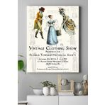 Postermanya (pster17127) Moda Vintage Kanvas Tablo 30 x 40