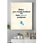 Postermanya (pster17253) Dik Dur Motivasyon Kanvas Tablo 40 x 60