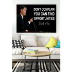 Postermanya (pster17326) Jack Ma Girişimcilik Kanvas Tablo 21 x 30