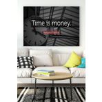 Postermanya (pster17427) Vakit Nakittir Time Is Money Girişimcilik Kanvas Tablo 2 21 x 30