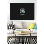 Postermanya (pster17437) Snorlax Motivasyon Kanvas Tablo 21 x 30