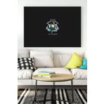 Postermanya (pster17438) Snorlax Motivasyon Kanvas Tablo 50 x 70