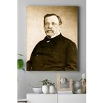 Postermanya (pster17616) Louis Pasteur Bilimsel Kanvas Tablo 2 30 x 40