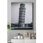 Postermanya (pster17661) Pisa Kulesi Manzara Kanvas Tablo 40 x 60
