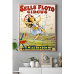 Postermanya (pster17805) Sells Floto Circus Vintage Kanvas Tablo 21 x 30