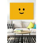 Postermanya (pster17916) Smile Eğlenceli Mizahi Kanvas Tablo 50 x 70