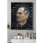 Postermanya (pster17995) Altın Apple Mozaik Girişimcilik Kanvas Tablo 2 50 x 70