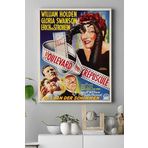 Postermanya (pster18054) Sunset Boulevard-sunset Bulvarı Film Afişi Kanvas Tablo 2 40 x 60